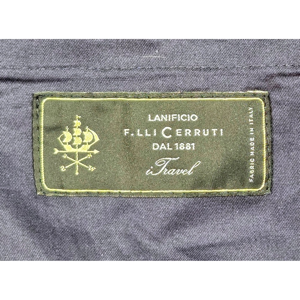 Suitsupply Dress Pants Mens 38 Navy Blue Excellent Wool Brescia Int. B4760IE - Picture 13 of 15
